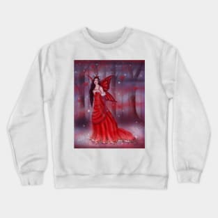 Aneira Valentine fairy By Renee Lavoie Crewneck Sweatshirt